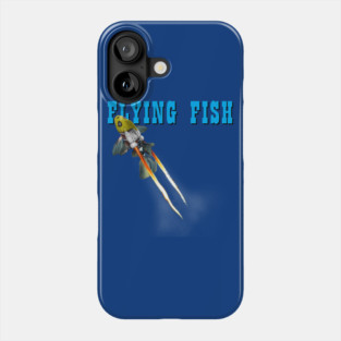 Funny Vintage Flying Fish 90s Movie Parody Phone Case