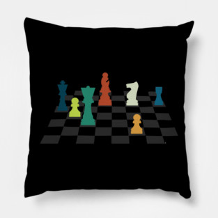 Chess Pieces Pillow