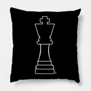 Chess King Pillow