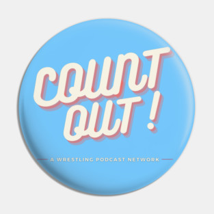 Count Out! Logo Pin