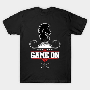 Chess Game On T-Shirt