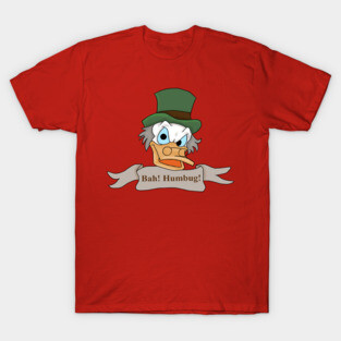 Scrooge McDuck- Bah! Humbug! T-Shirt