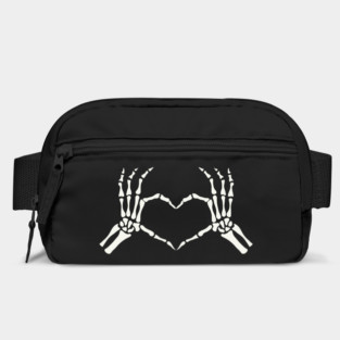 Skeleton Hands Heart Halloween Bag