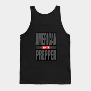 American SHTF Prepper Tank Top