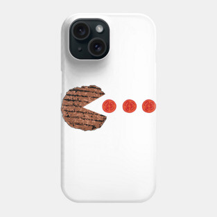 Burger Pacman! Phone Case