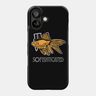 Sophisticated Goldfish Phone Case
