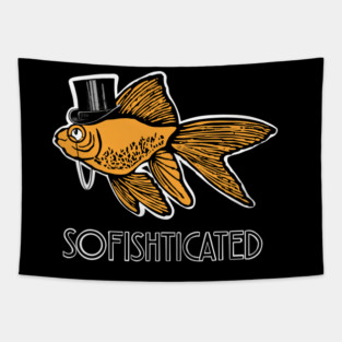 Sophisticated Goldfish Tapestry