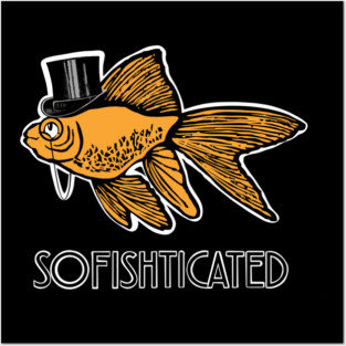 Sophisticated Goldfish Posters and Art