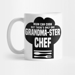 There’s Only One Grandma-ster Chef Mug
