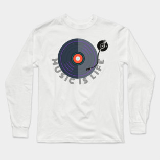 Music is life Long Sleeve T-Shirt
