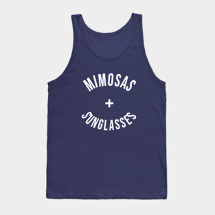 Mimosas + Sunglasses Tank Top