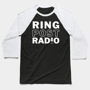 Ring Post Radio Logo Baseball T-Shirt