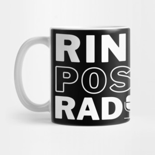 Ring Post Radio Logo Mug