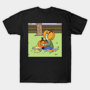 Pumpkin Head Ed Boy (b) T-Shirt