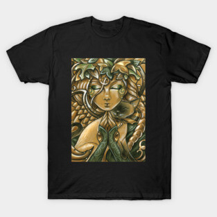 Forest Angel and Siamese Cat T-Shirt