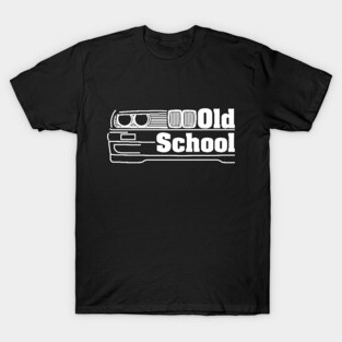 Old School White T-Shirt