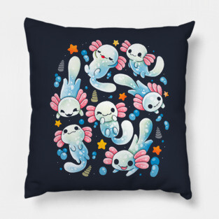Axolotl Pillow