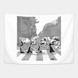 Asplenia Studios Inktober 05: Chicken Tapestry