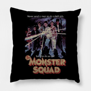 The Monster Squad, cult classic, horror, 80s Pillow
