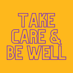 Scream Therapy Podcast 2-sided Take Care & Be Well design T-Shirt