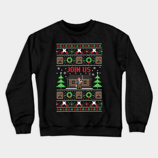 Evil Dead Ugly Sweater Crewneck Sweatshirt