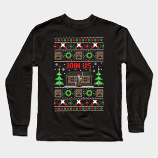 Evil Dead Ugly Sweater Long Sleeve T-Shirt