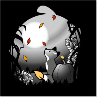 Harvest Moon fox Posters and Art