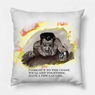 Die Hard with quote Pillow