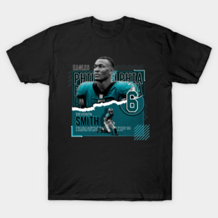 DeVonta Smith  Football Paper Poster Eagles T-Shirt
