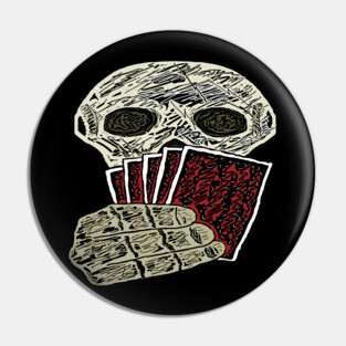 Poker Player Pin