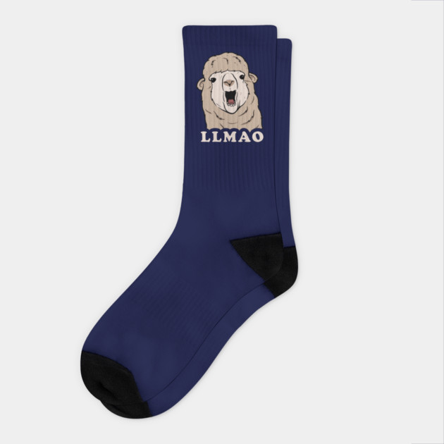 Llmao Socks by dumbshirts