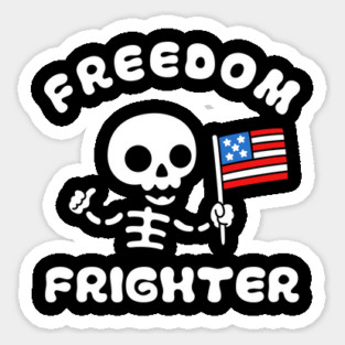 Freedom Frighter Sticker