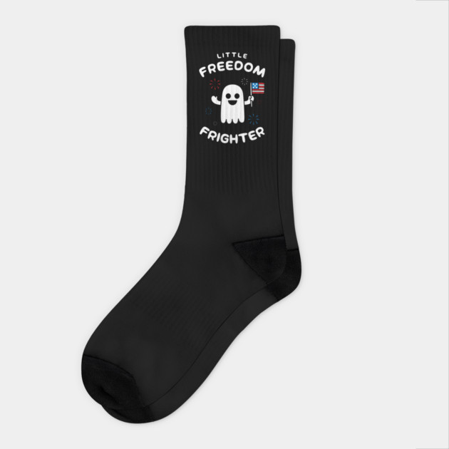 Little Freedom Frighter Socks by dumbshirts