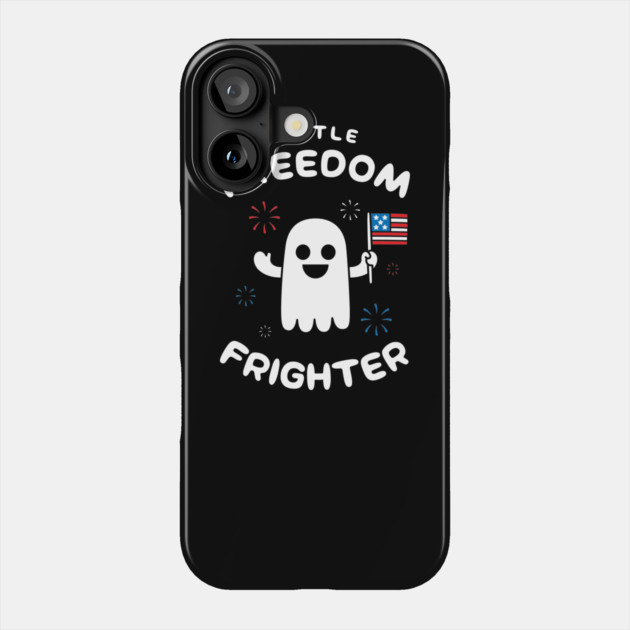 Little Freedom Frighter Phone Case by dumbshirts