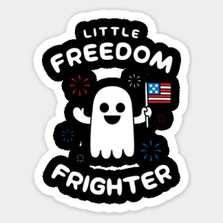 Little Freedom Frighter Sticker