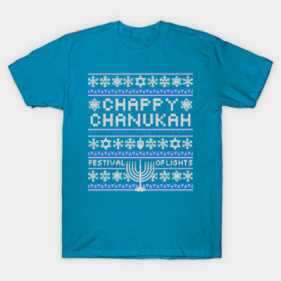 Chappy Chanukah Sweater T-Shirt