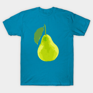 Minimalist Abstract Nature Art #59 Pear T-Shirt