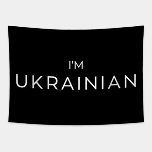 I,M UKRAINIAN Tapestry