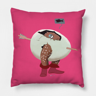 Egg Demon Pillow