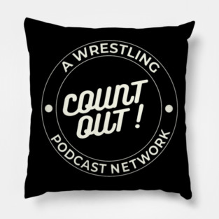 Count Out! Circle Logo Pillow