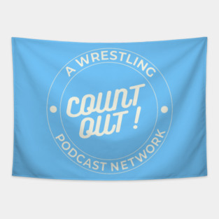 Count Out! Circle Logo Tapestry