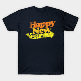 Vintage Happy New Year T-Shirt