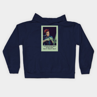 Rosie the Riveter: time to get to work Kids Hoodie
