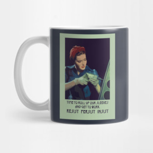 Rosie the Riveter: time to get to work Mug