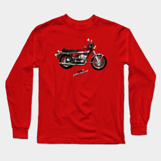 The Gorgeous Yamaha RD 350 by MotorManiac Long Sleeve T-Shirt