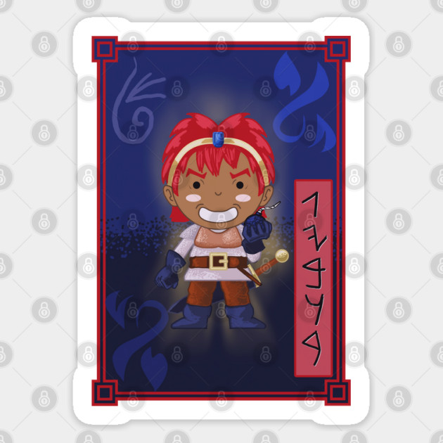 BITE SIZE ADVENTURER Sticker by droidmonkey