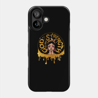 Good is my Strength, Black Girl Magic, Black Woman, Black Moms Matter Phone Case