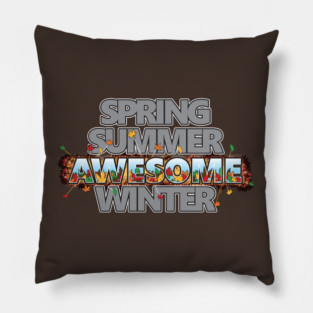 Autumn is Awesome Pillow