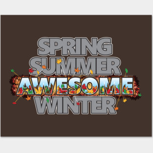 Autumn is Awesome Posters and Art