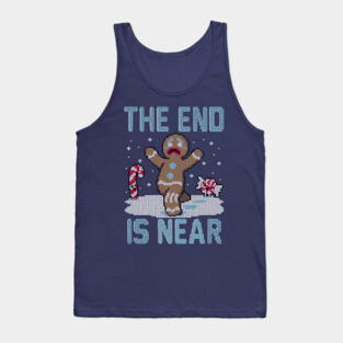 Christmas is near! - Ugly Christmas Sweater Tank Top